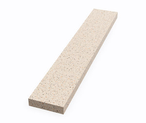 Swanstone VT19-SS 3/4" 3" x 18" Sidesplash - 17" & 19" Ellipse Vanity Tops in Bermuda Sand VT00019SS.040