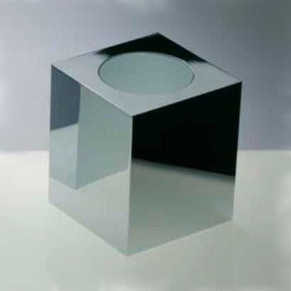 Square Waste Bin Made in Brass