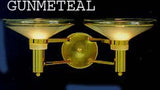 Elk 8917/2 2 LIGHT SCONCE GUNMETAL/GOLD