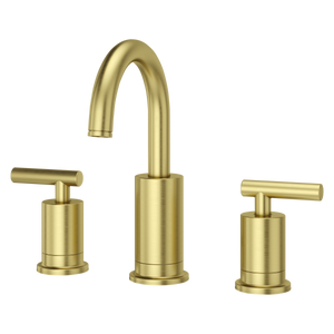 Contempra 8" Widespread Bathroom Faucet in Brushed Goldd