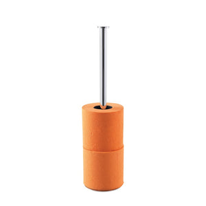 Toilet Paper Holder, Free Standing Brass