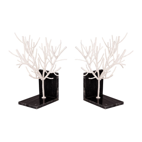 Elk 8996-005/S2 Aldous Bookends (Pair) with Light Finish