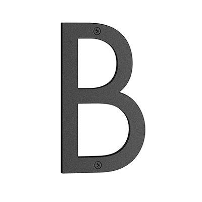 Smedbo Nordic House Letter B in Black