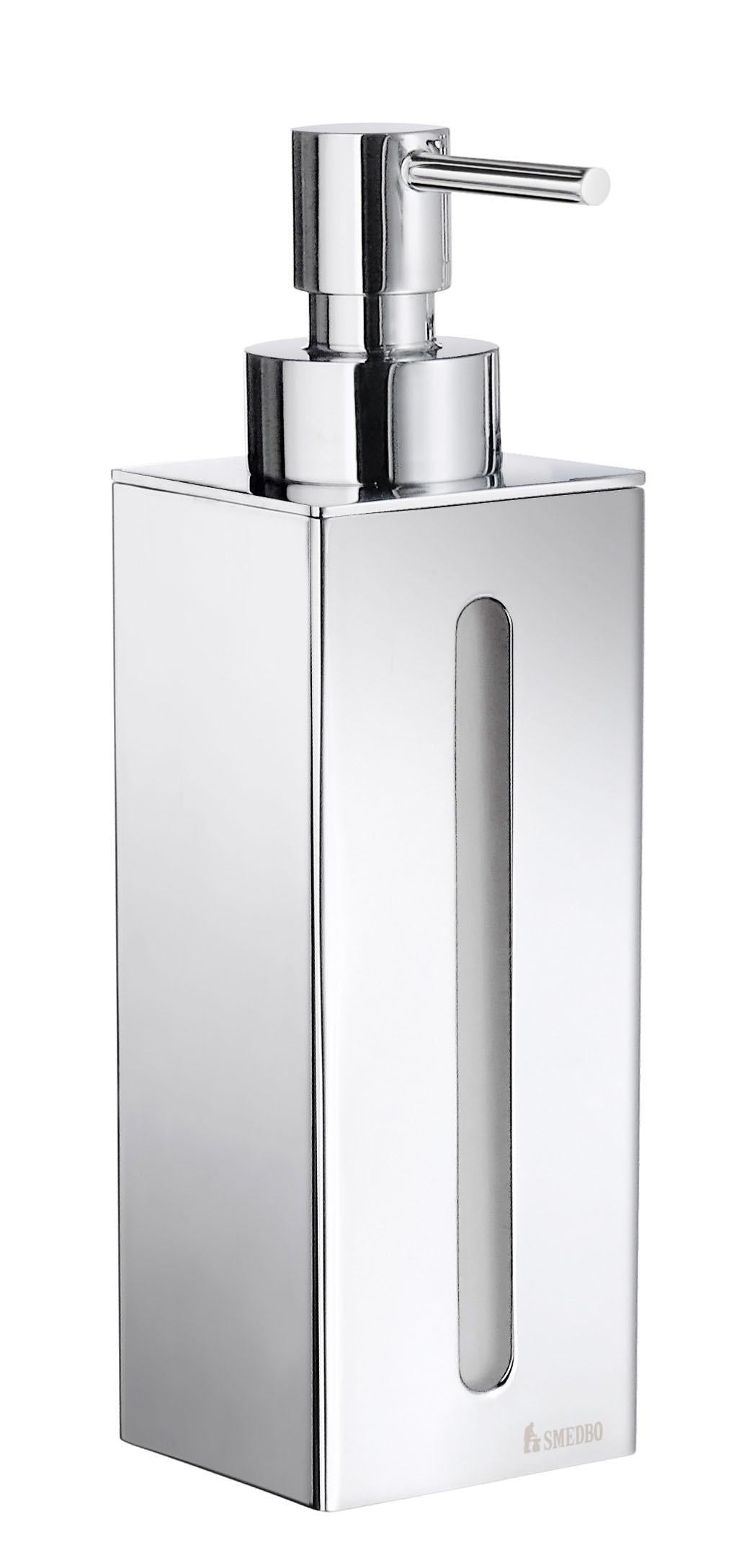 Smedbo Outline Soap Dispenser 1 container in Polished Chrome