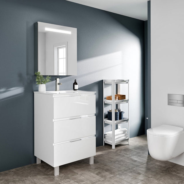 Eviva Lazy  Glass Medicine Cabinet