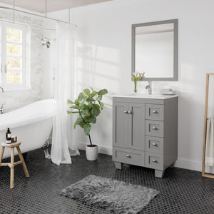Eviva Acclaim C. 24 inch Grey Bathroom Vanity