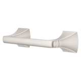 Soft Square Toilet Paper Holder in Spot Defense Brushed Nickel
