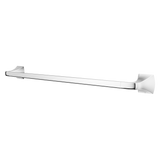 Soft Square 24  in. Towel Bar in Polished Chrome