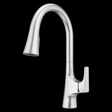Norden 1-Handle Pull-Down Kitchen Faucet in Stainless Steel