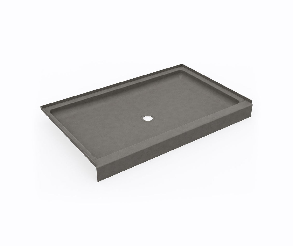 Swanstone SS-3454 34 x 54 Swanstone Alcove Shower Pan with Center Drain Sandstone SF03454MD.215
