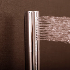 DAX Brass Round Handheld Shower, Chrome DAX-516
