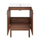 Classe 24" Bathroom Vanity in Dark Walnut