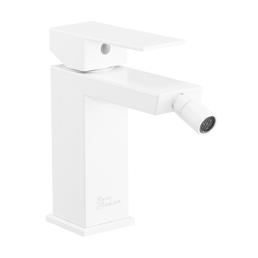 Concorde Bidet Faucet in Matte White