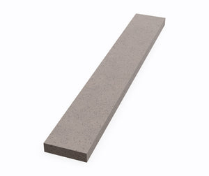 Swanstone VT-21-3SS 3/8" x 3" x 21" Sidesplash Ellipse Vanity Tops in Clay VT02103SS.212