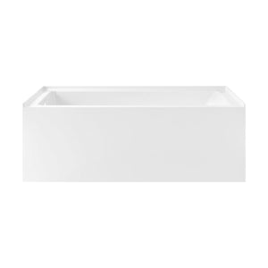 Voltaire 60" x 32" Left-Hand Drain Alcove Bathtub with Apron