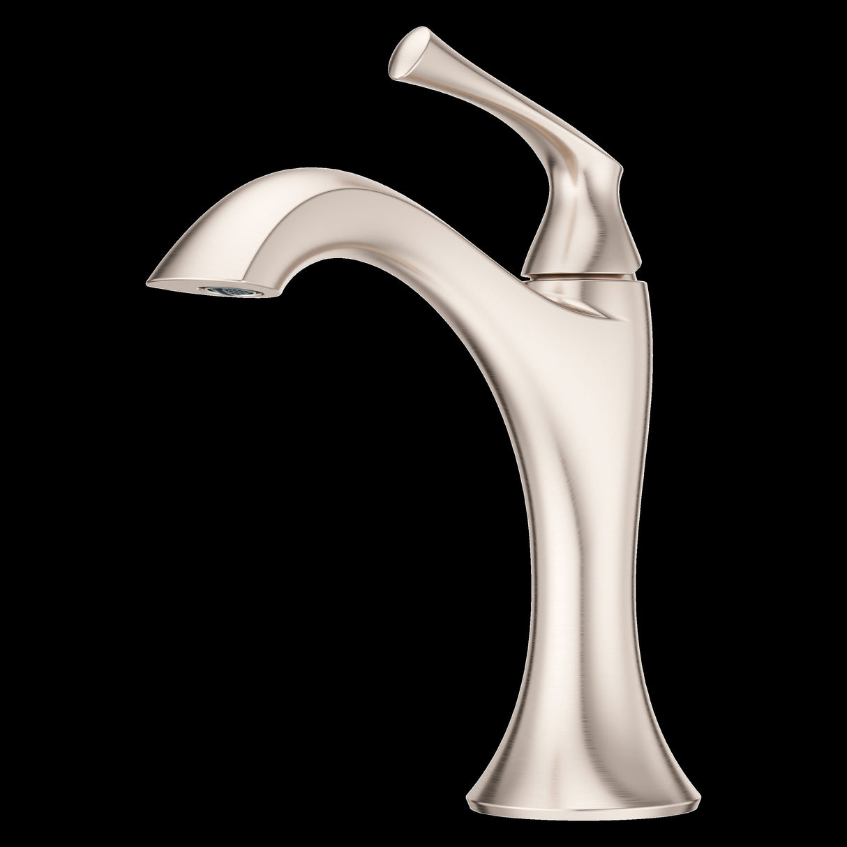 Rhen Single Control 4" Centerset Lavatory Faucet in Brushed Nickel