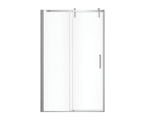MAAX 137680-900-084-000 Outback 43 ¼ - 46 ½ x 70 ½ in. 8mm Sliding Shower Door for Alcove Installation with Clear glass in Chrome