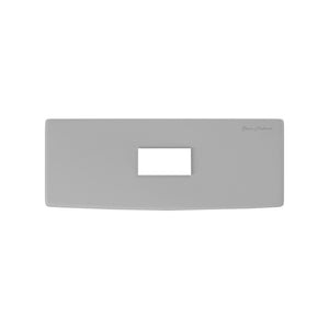 Dreux Dual Flush Toilet Tank Lid Matte Grey
