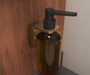 Swanstone Odile Suite Bottle Holder in Brushed Gold - Pack of 2 BH10045090.343