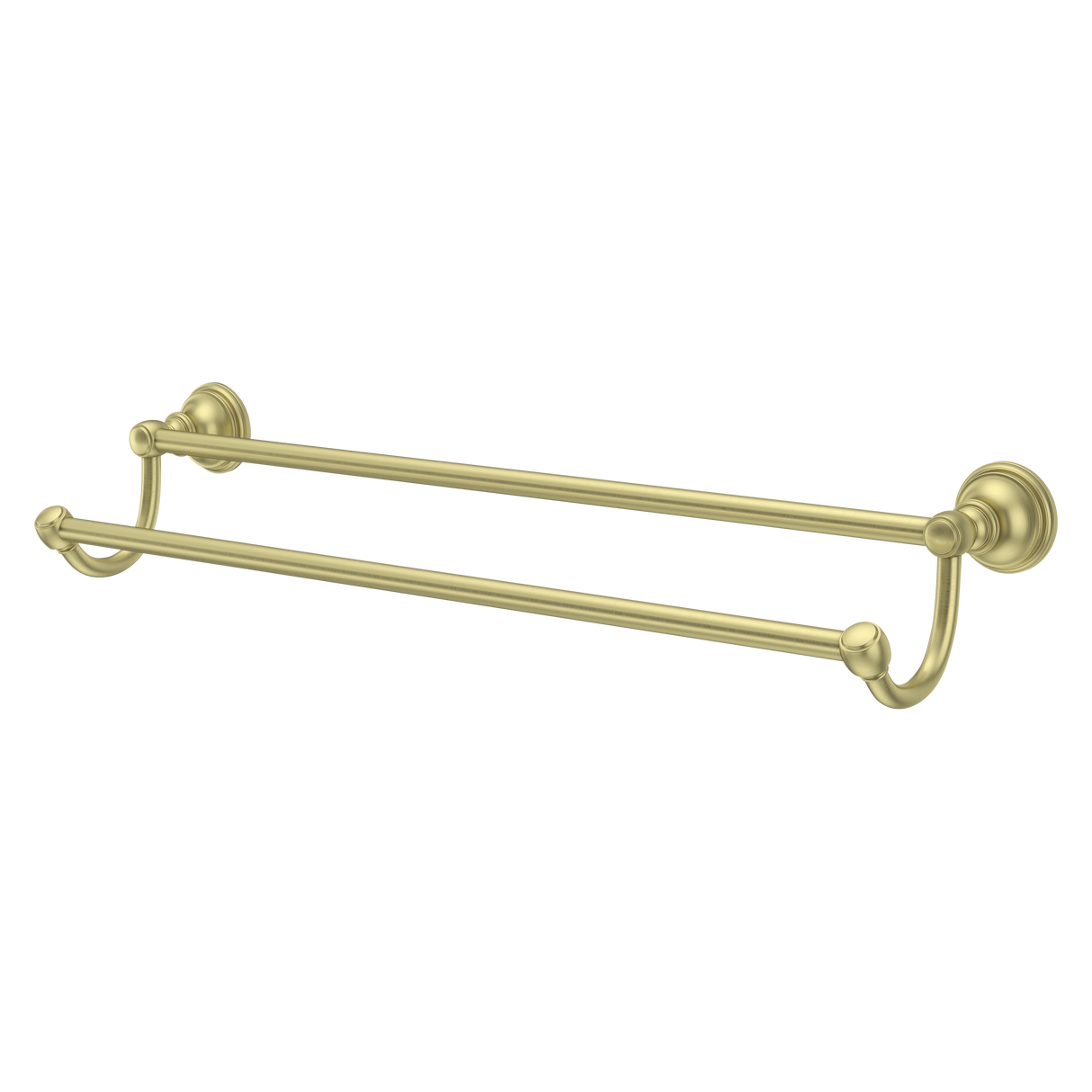 Tisbury 24" Double Towel Bar in Brushed Gold