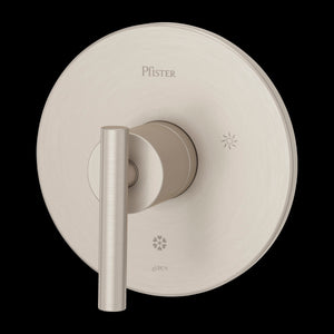 Contempra 1-Handle Tub & Shower Valve Only Trim in Brushed Nickel