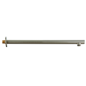 DAX Brass Round Shower Arm, 12", Brushed Nickel DAX-1053-300-BN