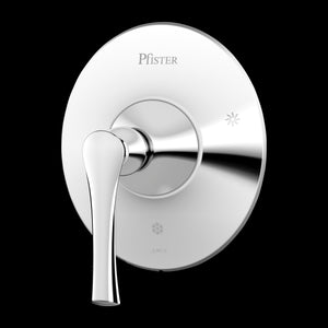 Rhen 1-Handle Tub & Shower Valve Only Trim in Polished Chrome