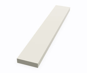 Swanstone VT19-SS 3/4" 3" x 18" Sidesplash - 17" & 19" Ellipse Vanity Tops in Bone VT00019SS.037