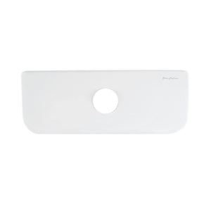 Carre Dual Flush Toilet Tank Lid Matte White - TTL22MW