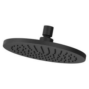 Modern Round 8 in. Raincan Showerhead in Matte Black