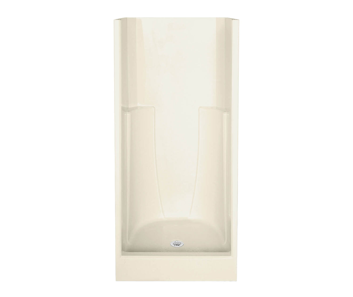 MAAX 103001-000-015 36S 36 x 34 AcrylX Alcove Center Drain One-Piece Shower in Black