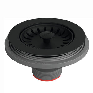 FRANKE 900-MBK Colorline Sink Strainer Assembly - Matte Black