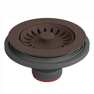 FRANKE 900-MOC Colorline Sink Strainer Assembly - Mocha