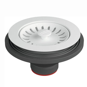 FRANKE 900-PWT Colorline Sink Strainer Assembly - Polar White