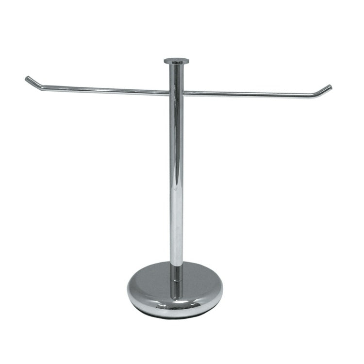 Towel Stand, Short Tabletop, Brass