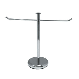 Towel Stand, Short Tabletop, Brass