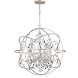 Solaris 6 Light Olde Silver Chandelier 9028-OS-CL-MWP