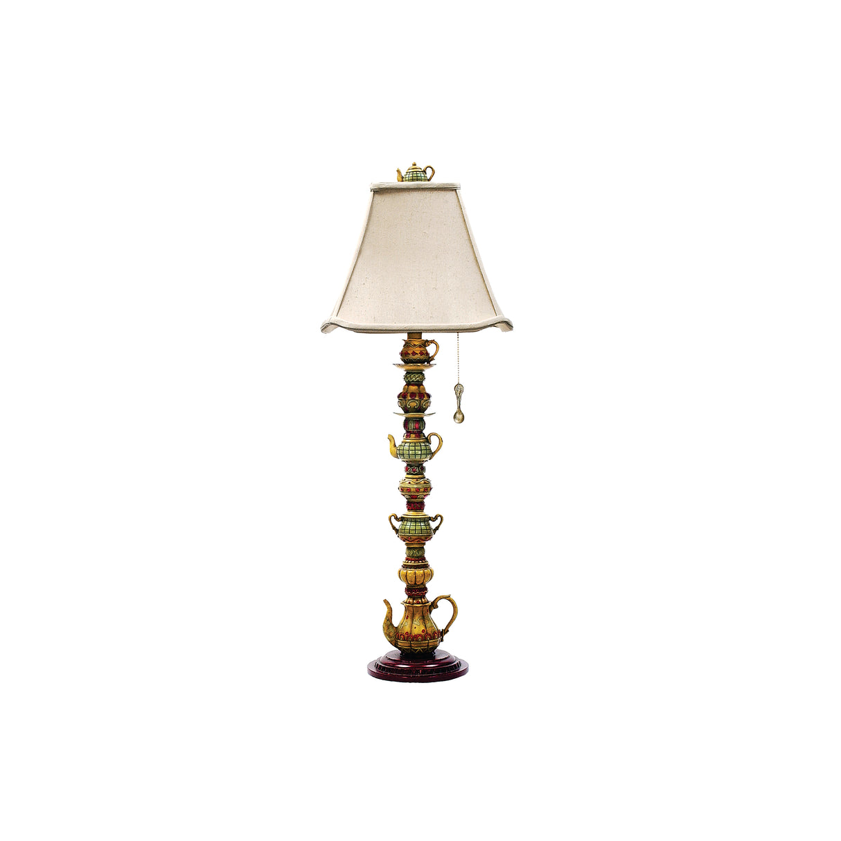 Elk 91-253 Tea Service 35'' High 1-Light Table Lamp - Multicolor
