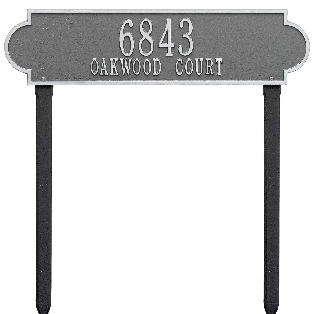 Whitehall 2991PS - Personalized Richmond Plaque -Estate- Lawn - 2 Line