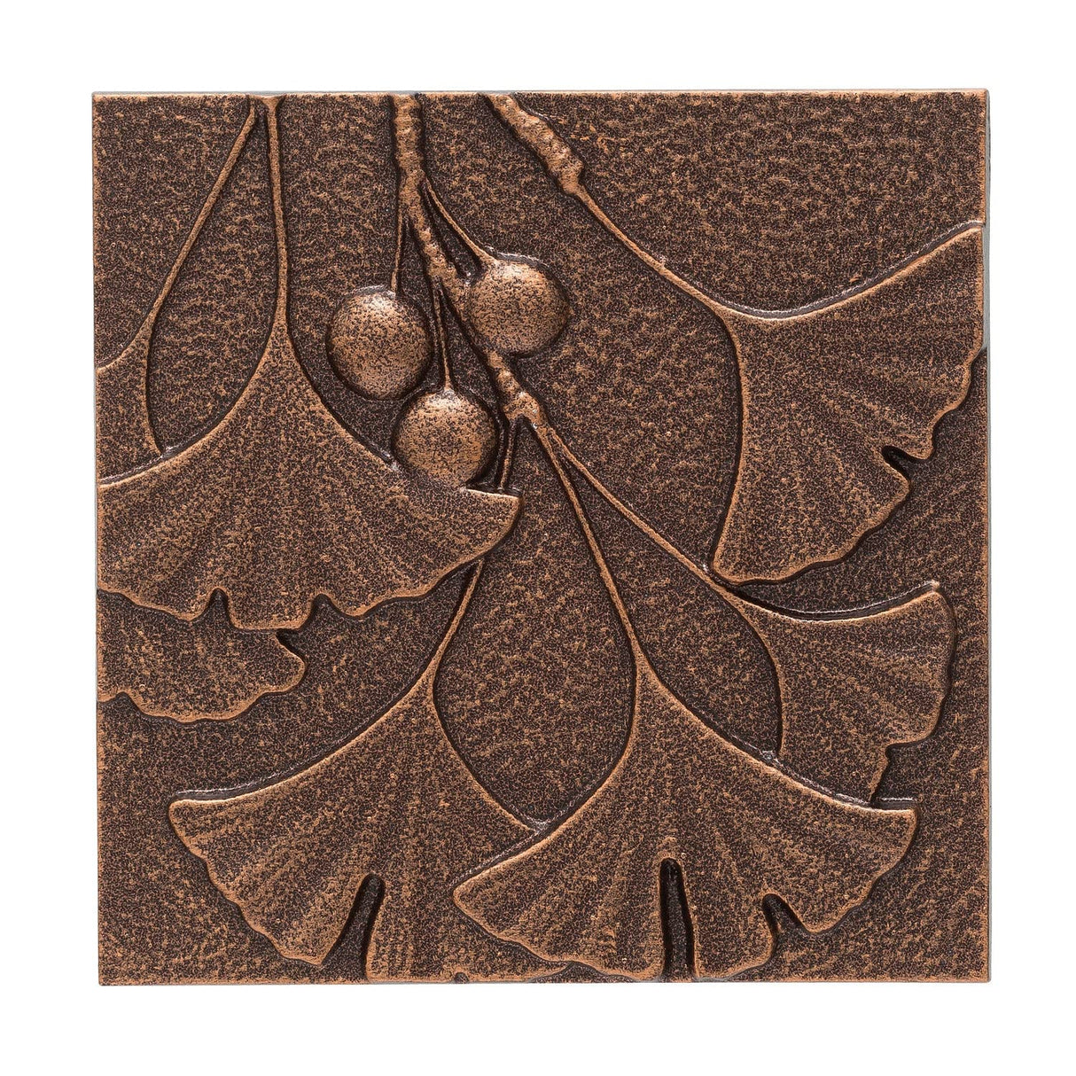 Whitehall 10247 - Gingko Leaf Wall Décor - Antique Copper