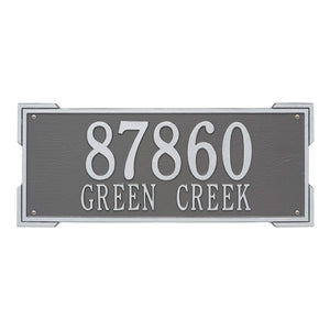 Whitehall 1020PS - Personalized Roanoke Plaque - Estate -Wall - 2 Line