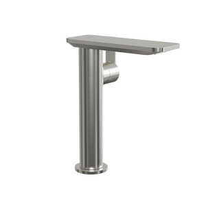 DAX Brass Single Handle Bathroom Waterfall Vessel Basin Faucet, Brushed Nickel DAX-8205A-BN