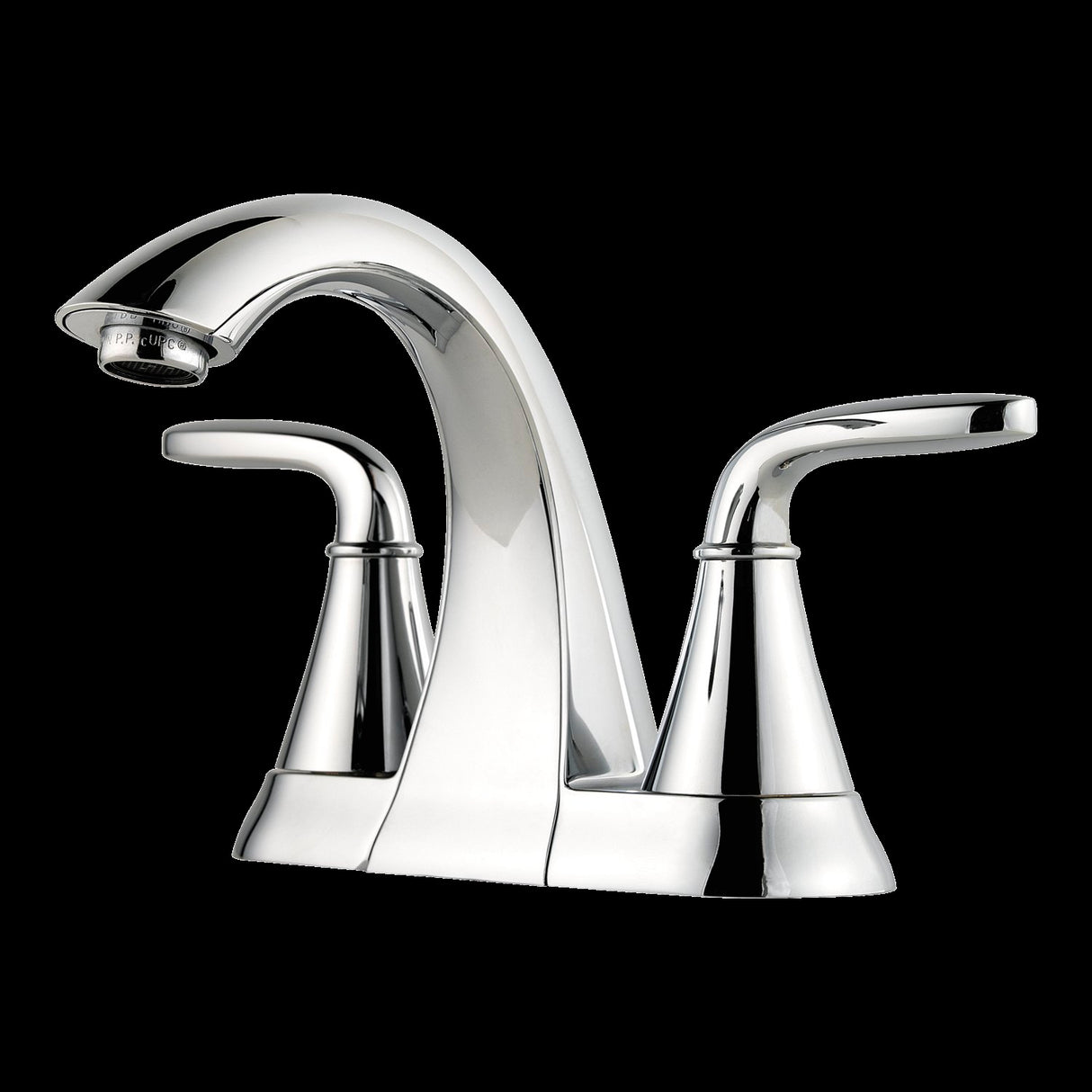 Pasadena 2-Handle 4" Centerset Bathroom Faucet in Polished Chrome