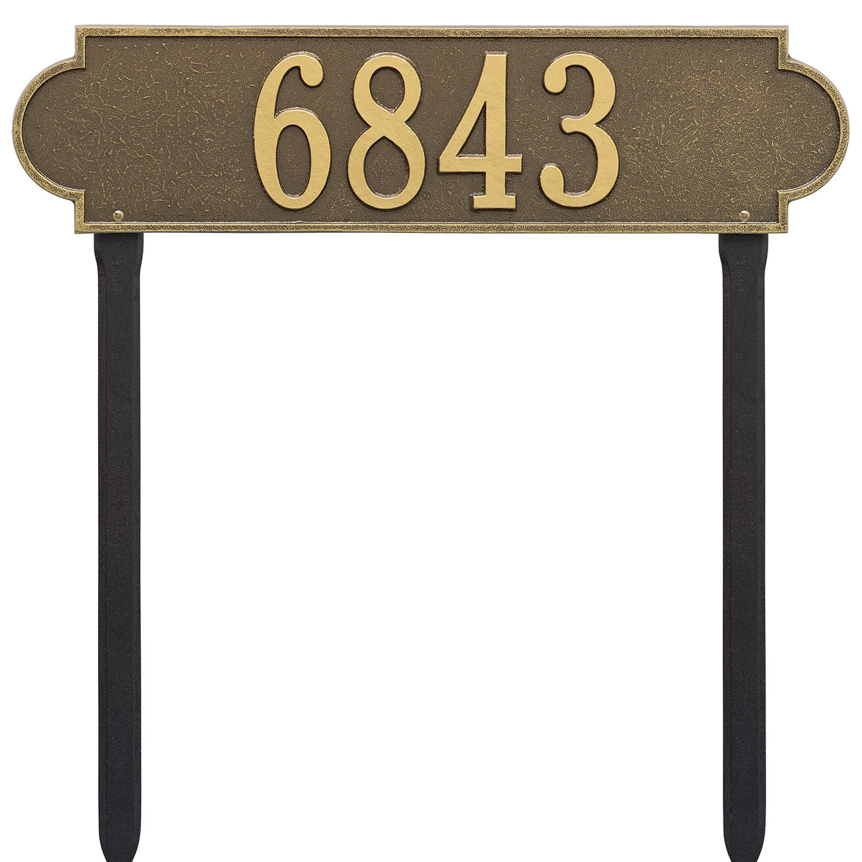 Whitehall 2995AB - Personalized Richmond Plaque -Estate- Lawn - 1 Line