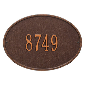 Whitehall 2922AC - Hawthorne Oval - Standard Wall - One Line