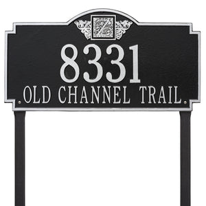 Whitehall 5104BS - Monogram - Estate Lawn - Two Line