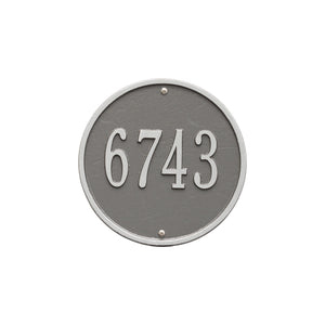 Whitehall 1033PS - Round - 9" Diameter Wall - One Line