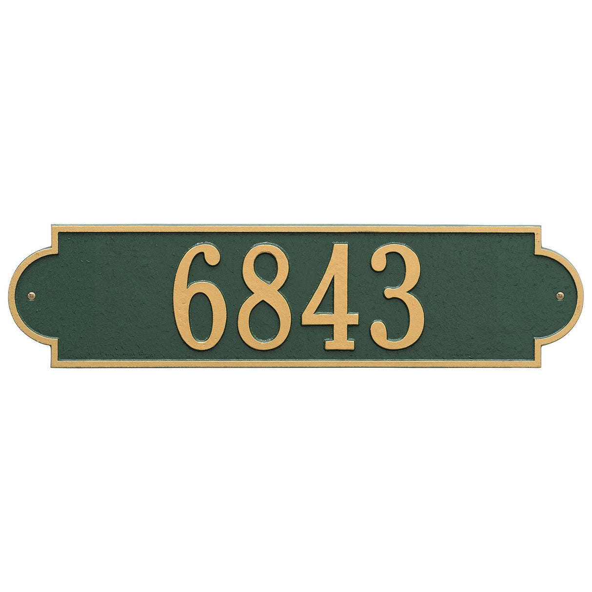Whitehall 2990GG - Personalized Richmond  Plaque -Estate - Wall - 1 line