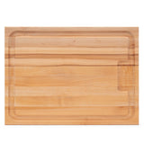 John Boos Au Jus Maple Wood Cutting Board for Kitchen Prep, 18 x 24 Inches, 1.5 Inches Thick Edge Grain Charcuterie Boos Block with Juice Grooves