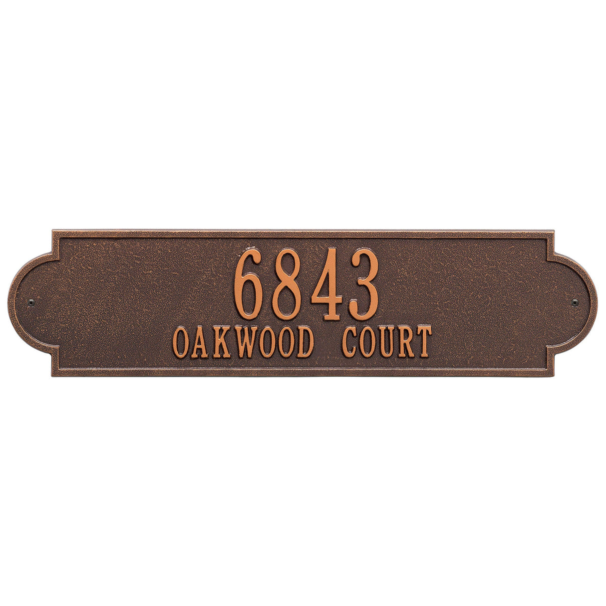 Whitehall 2999AC - Personalized Richmond Plaque -Estate - Wall - 2 Line